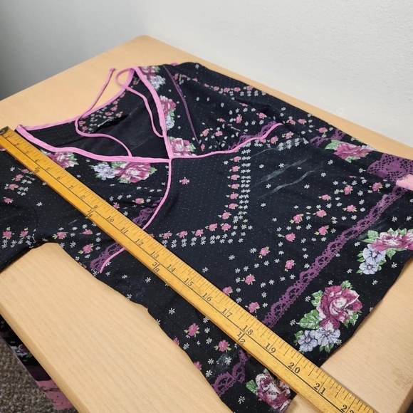 Betsey Johnson HTF Ultra Rare Vintage Whimsigoth Fairycore Longsleeve Top S - Picture 8 of 9